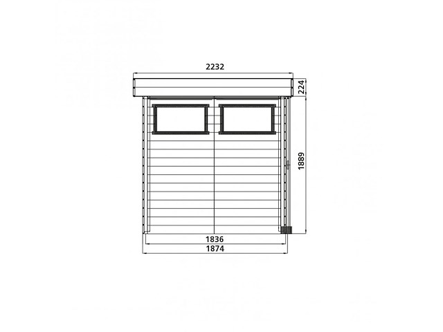 Tuinhuis lund - afbeelding 7 van  7