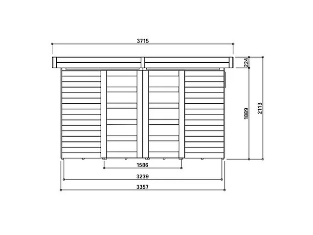 Tuinhuis lund - afbeelding 3 van  7