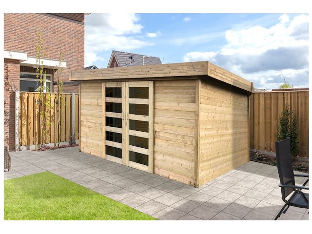 Tuinhuis malmo 11,38 m2 3040x3920x2190 gratis bezorging - afbeelding 5 van  7