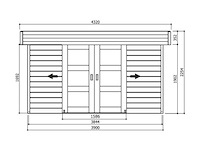 Tuinhuis malmö - afbeelding 2 van  3
