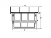Tuinhuis merano - afbeelding 3 van  3