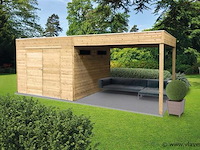 Tuinhuis messina behandeld - afbeelding 1 van  2