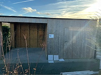 Tuinhuis met overkapping ( geïmpregneerd ) tuinhuizen, blokhutten en poolhousen - afbeelding 3 van  7