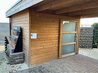Tuinhuis met overkapping ( geïmpregneerd ) tuinhuizen, blokhutten en poolhousen - afbeelding 3 van  6