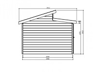 Tuinhuis milano gratis levering - afbeelding 7 van  7