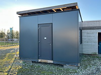 Tuinhuis modulair geïsoleerd voor muziek