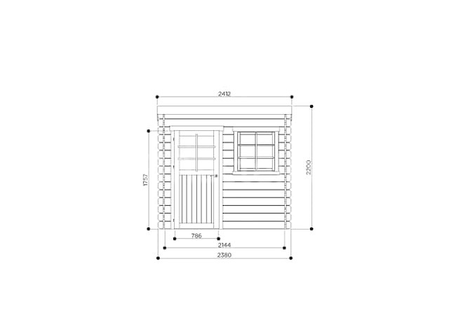 Tuinhuis nevers - afbeelding 3 van  12