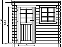 Tuinhuis nevers - afbeelding 2 van  3