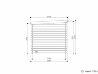 Tuinhuis nevers - afbeelding 3 van  4