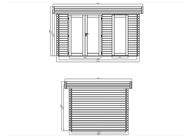 Tuinhuis noam - afbeelding 2 van  2