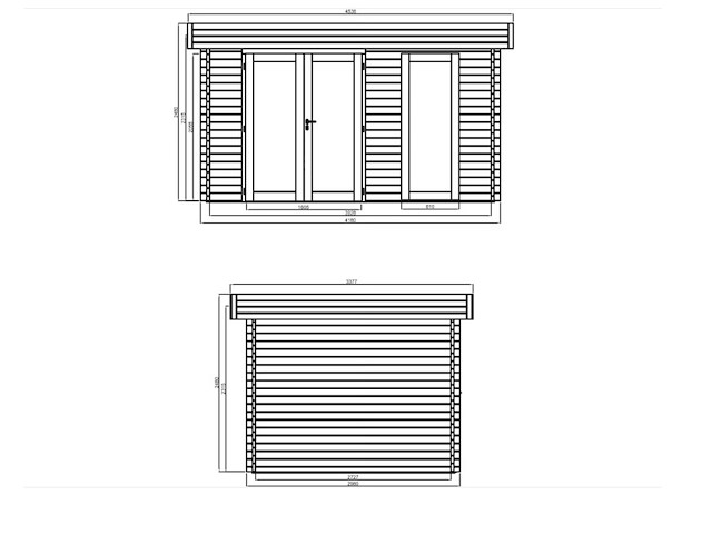 Tuinhuis noam - afbeelding 2 van  2