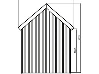 Tuinhuis oleron gratis levering - afbeelding 3 van  3