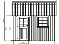 Tuinhuis oleron - afbeelding 2 van  3