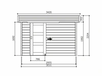 Tuinhuis oslo - afbeelding 2 van  3