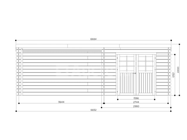 Tuinhuis rohan - afbeelding 8 van  12