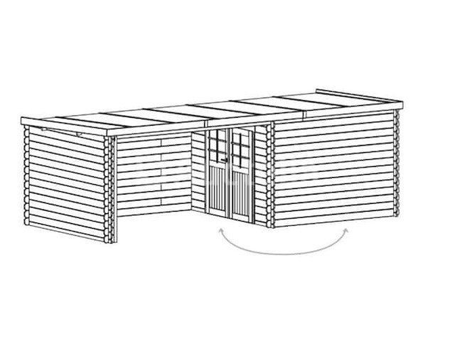 Tuinhuis rohan - afbeelding 9 van  12