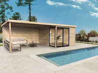 Tuinhuis sagres 23,37 m2 6984x3036x2270 gratis bezorging - afbeelding 1 van  7