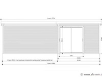 Tuinhuis sagres - afbeelding 2 van  3