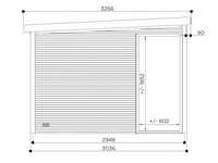 Tuinhuis sagres - afbeelding 3 van  3