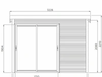 Tuinhuis seda - afbeelding 2 van  3
