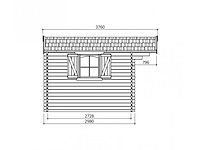 Tuinhuis servië - garden shed & log cabin - afbeelding 3 van  3