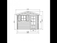 Tuinhuis servoz - afbeelding 2 van  3