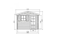 Tuinhuis servoz - afbeelding 2 van  3