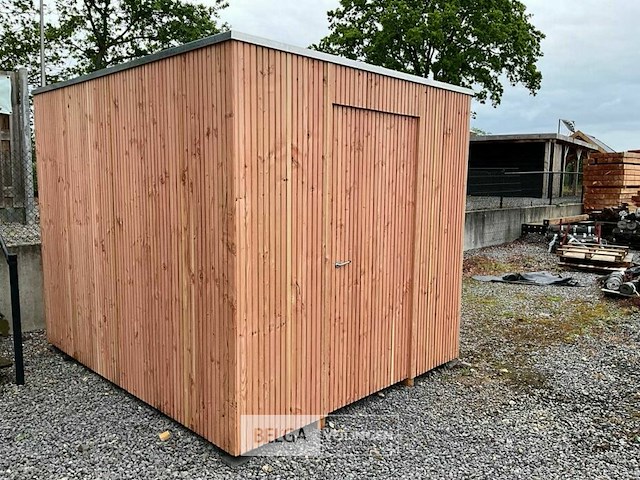 Tuinhuis tripel, afm 295x295 x 240 cm hoog - afbeelding 2 van  9