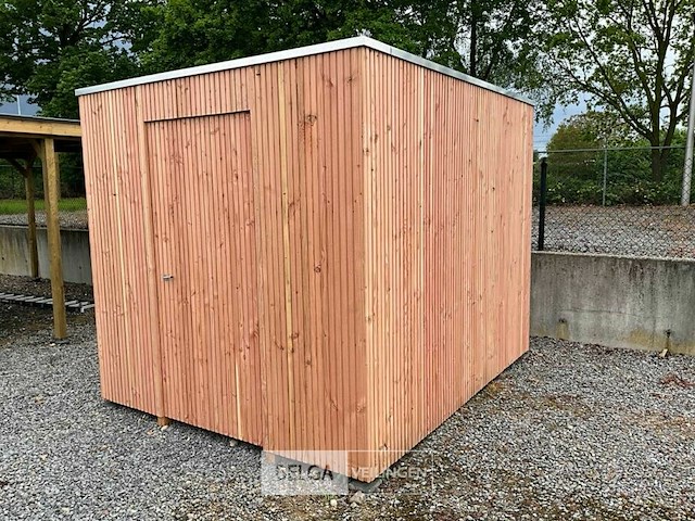 Tuinhuis tripel, afm 295x295 x 240 cm hoog - afbeelding 1 van  9