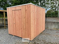 Tuinhuis tripel, afm 295x295 x 240 cm hoog - afbeelding 1 van  9