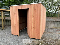 Tuinhuis tripel, afm 295x295 x 240 cm hoog - afbeelding 6 van  9