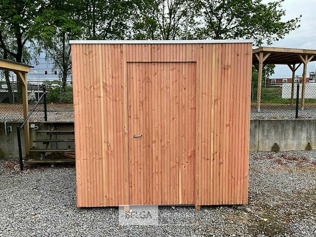 Tuinhuis tripel, afm 350x250 x 240 cm hoog - afbeelding 3 van  9