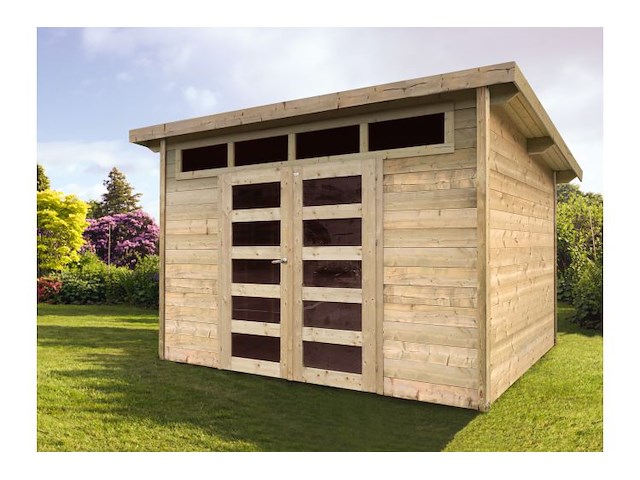 Tuinhuis venezia 8,57 m2 3332x2736x2325 gratis bezorging - afbeelding 2 van  7