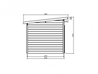 Tuinhuis verona - afbeelding 3 van  3