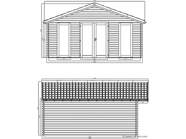 Tuinhuis yannick - afbeelding 2 van  2