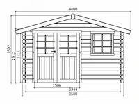 Tuinhuisje chimay - afbeelding 2 van  3