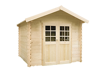 Tuinhuisje gera 6,15 m2 2480x2480x2195 gratis bezorging - afbeelding 2 van  7