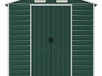 Tuinhuisje: groen gegalvaniseerd staal - afbeelding 4 van  9