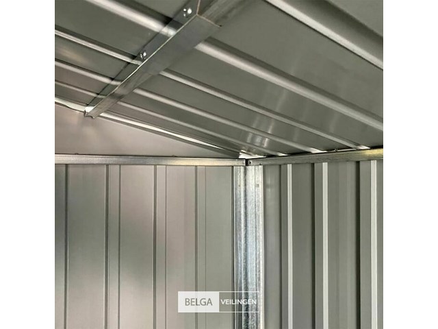 Tuinhuisje: lichtbruin gegalvaniseerd staal - afbeelding 7 van  7