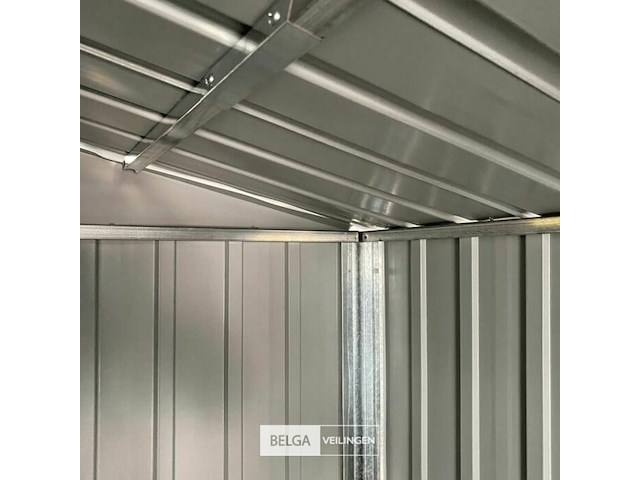 Tuinhuisje: lichtbruin gegalvaniseerd staal - afbeelding 7 van  7