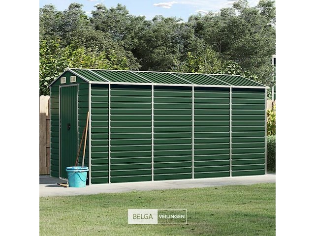 Tuinhuisje: lichtbruin gegalvaniseerd staal - afbeelding 2 van  8