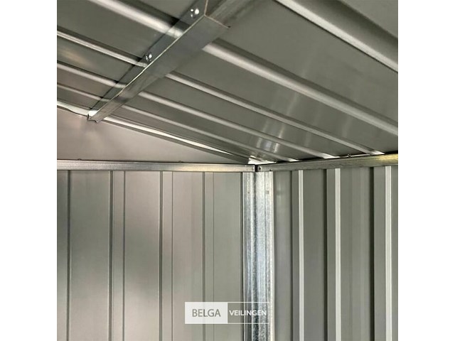 Tuinhuisje: lichtbruin gegalvaniseerd staal - afbeelding 8 van  8