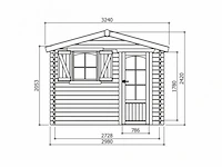 Tuinhuisje servoz - afbeelding 2 van  3