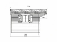 Tuinhuisje servoz - afbeelding 3 van  3