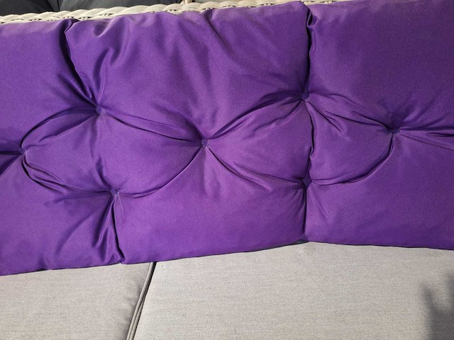 Tuinkussen paars 150x50cm - 4st - afbeelding 1 van  1