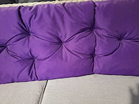 Tuinkussen paars 150x50cm- 2st - afbeelding 2 van  2