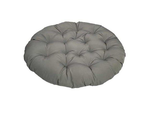 Tuinkussen rond grijs - 90cm - afbeelding 1 van  1