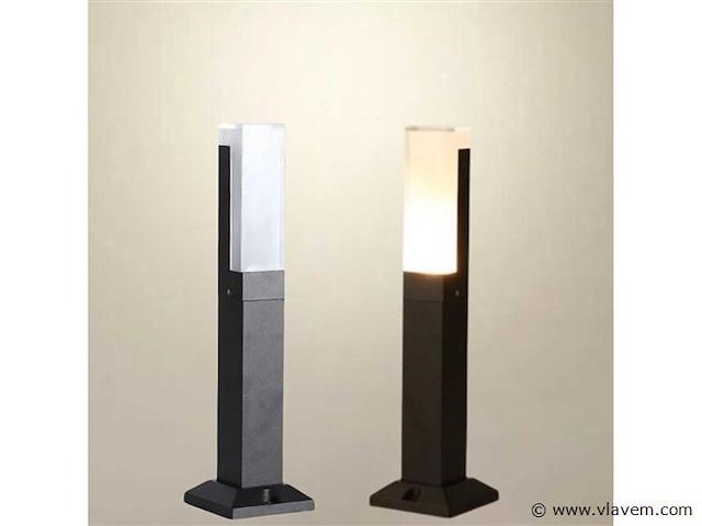 Tuinlamp - 10w – 60 cm – 3500k warm wit - sla-35 (4x) - afbeelding 2 van  4