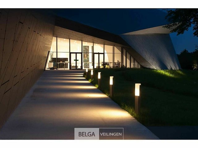 Tuinlamp - 10w – 60 cm – 3500k warm wit - sla-35 (4x) - afbeelding 1 van  5