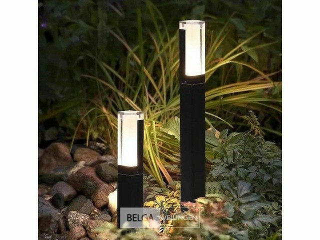 Tuinlamp - 10w – 60 cm – 3500k warm wit - sla-35 (4x) - afbeelding 4 van  5